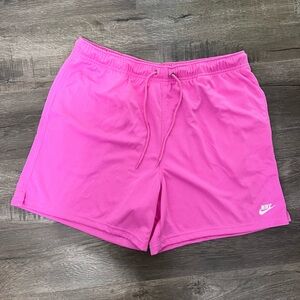 Nike Women's Vibrant Pink Athletic Shorts